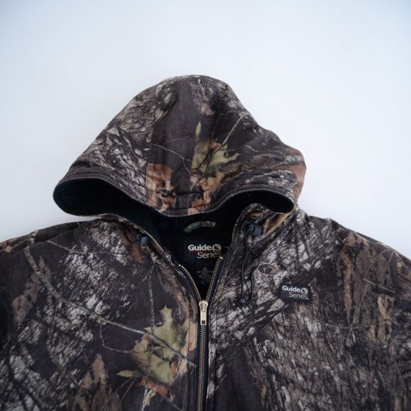 Vintage Guide Series Green Camo Hunting  Outdoor Carhartt Style Jacket - Picture 10 of 11